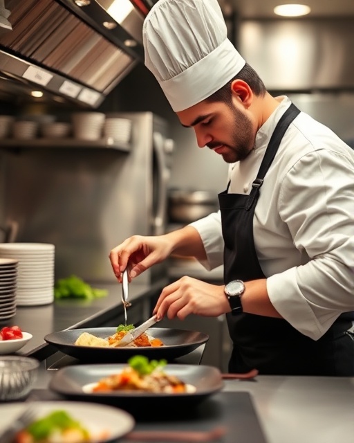 Chef at work